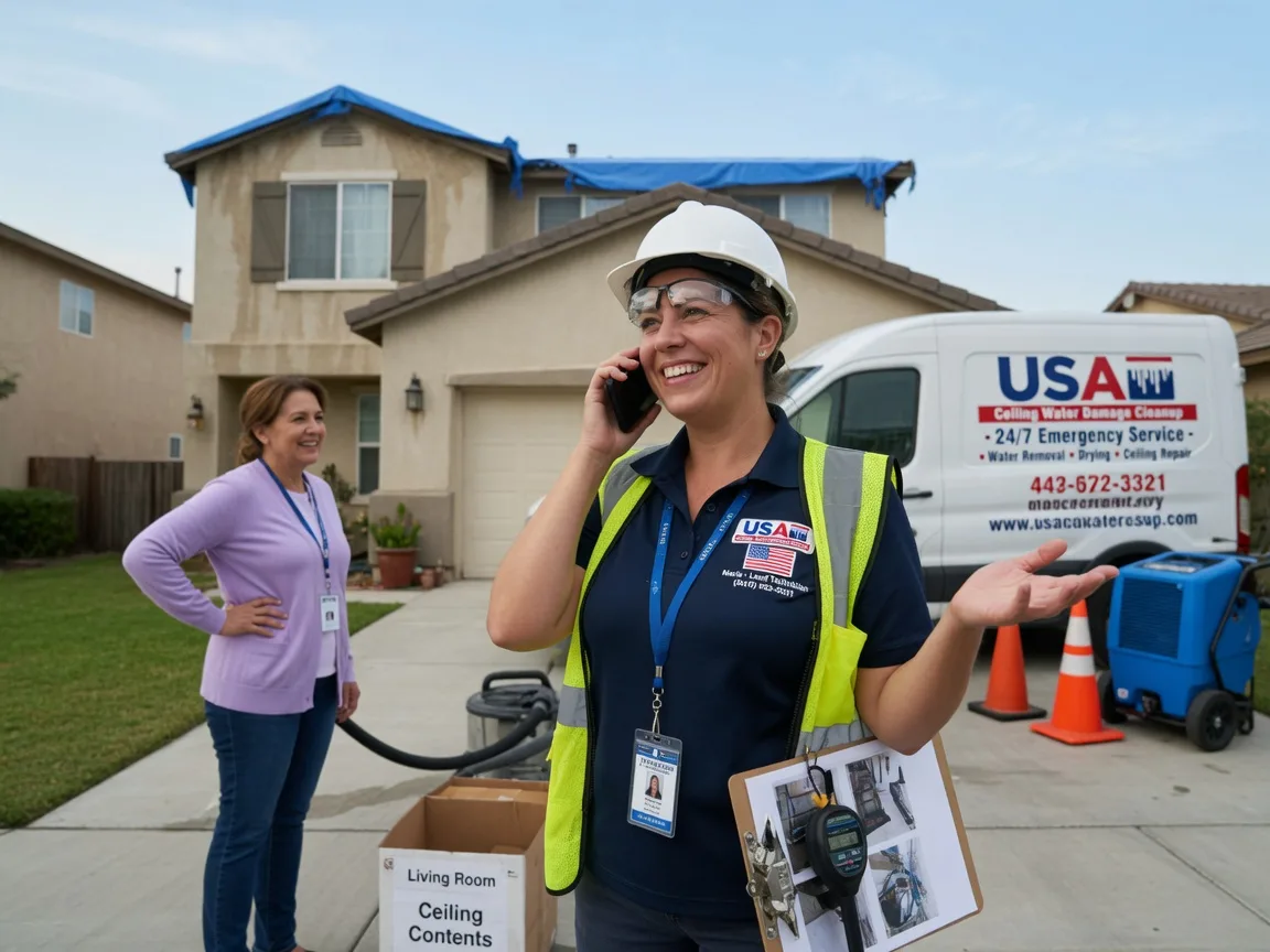 Ceiling Water Damage Restoration Washington, TX FAQs
